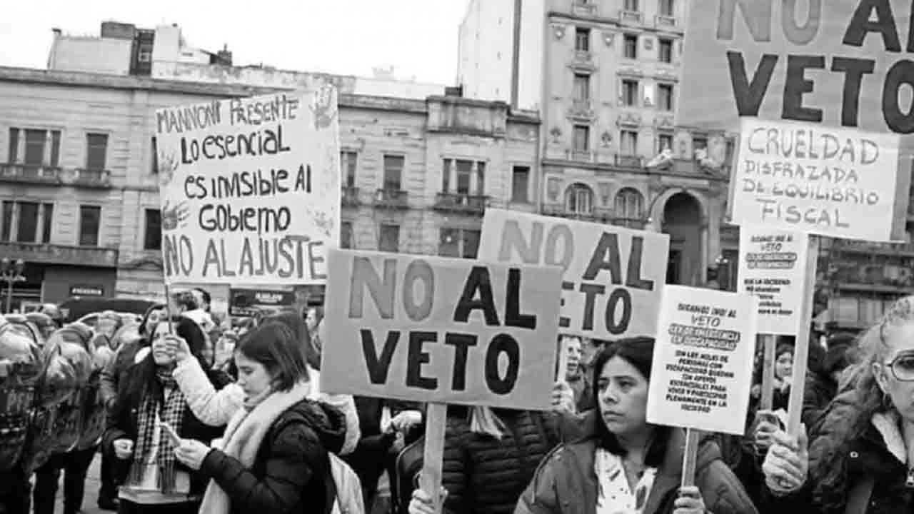 Juez federal declaró la inconstitucionalidad del veto de Milei a la ley de Emergencia en Discapacidad